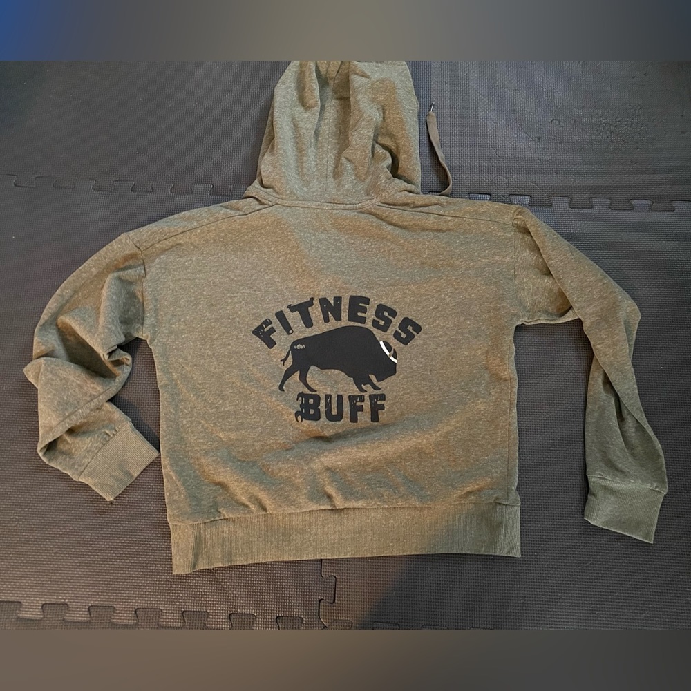 Wodbottom Fitness Buff half zip hoodie, M